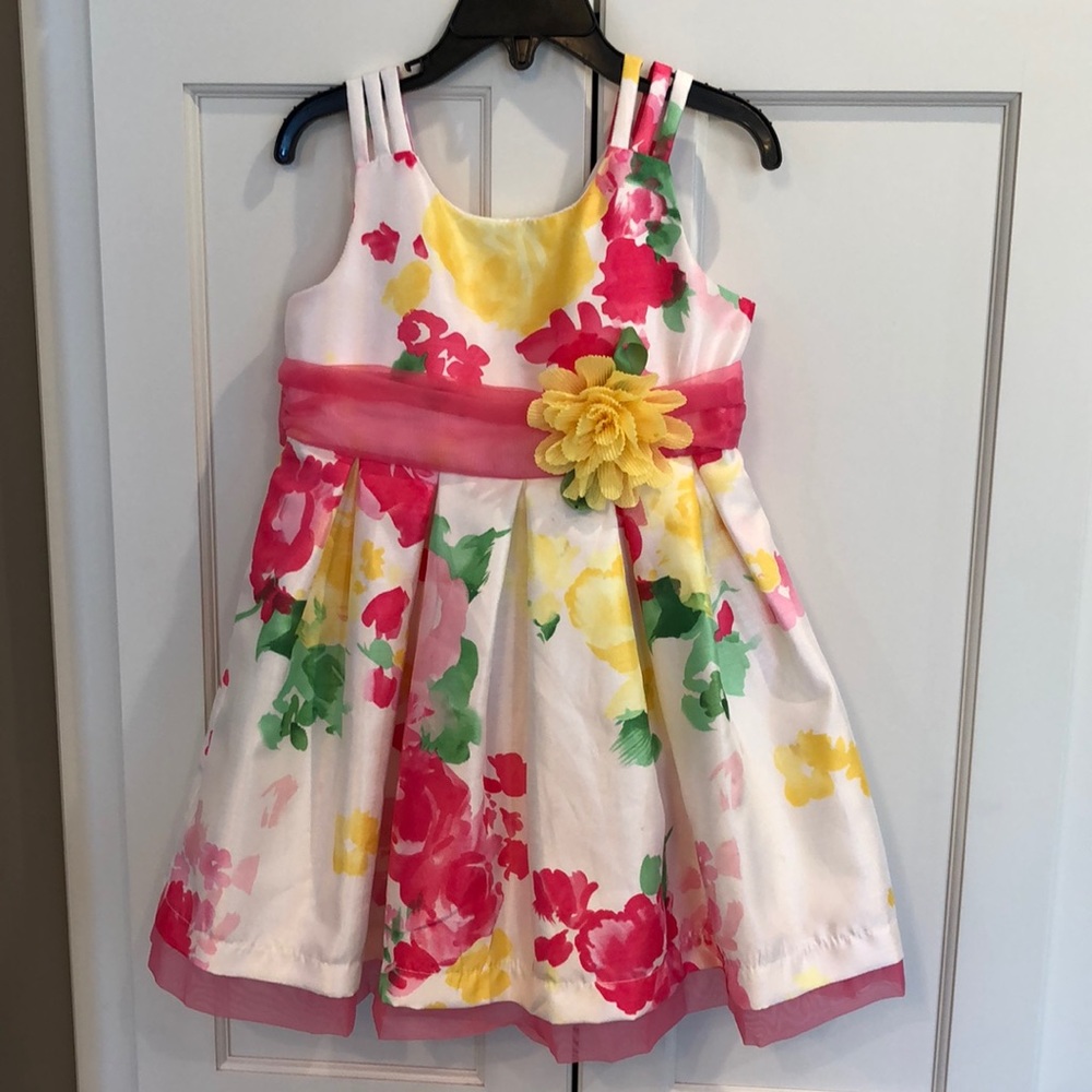 Toddler girls spring Easter dress